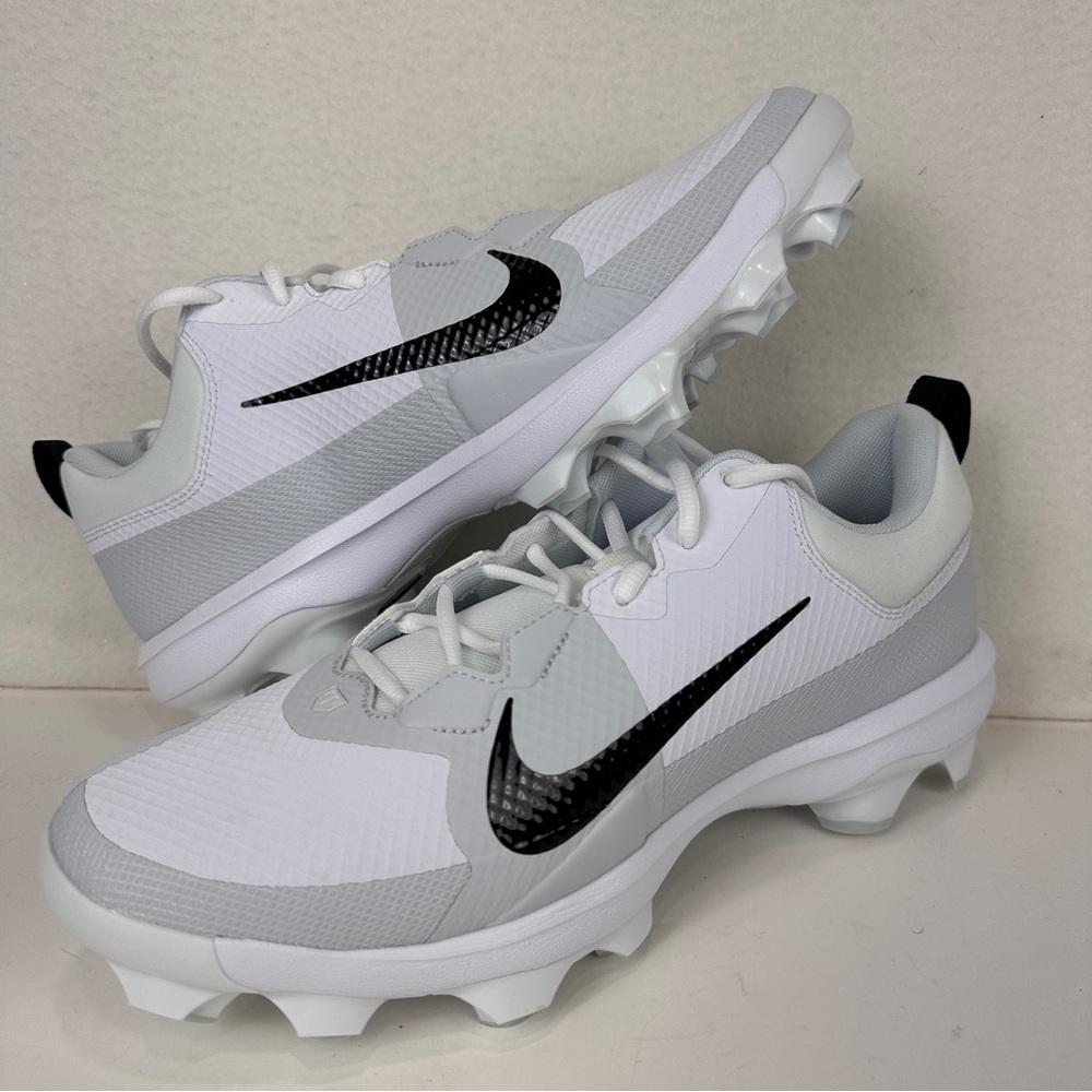 Nike Mens Force Trout 9 Pro MCS Baseball Cleats White Size 12.5 FB2908-100 NEW